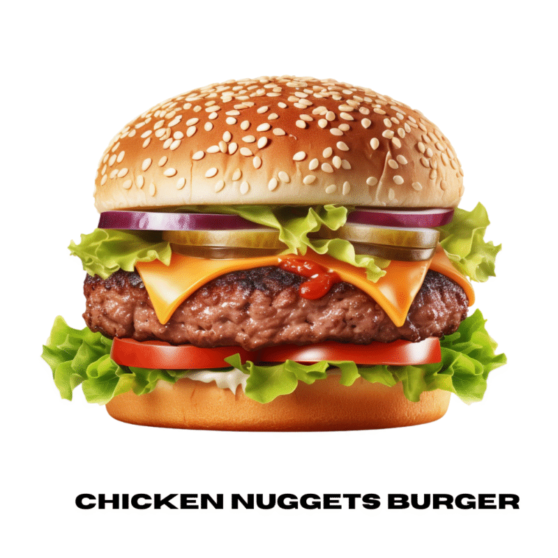 Chicken Nuggets Burger