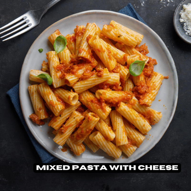 Mixed Pasta with Cheese