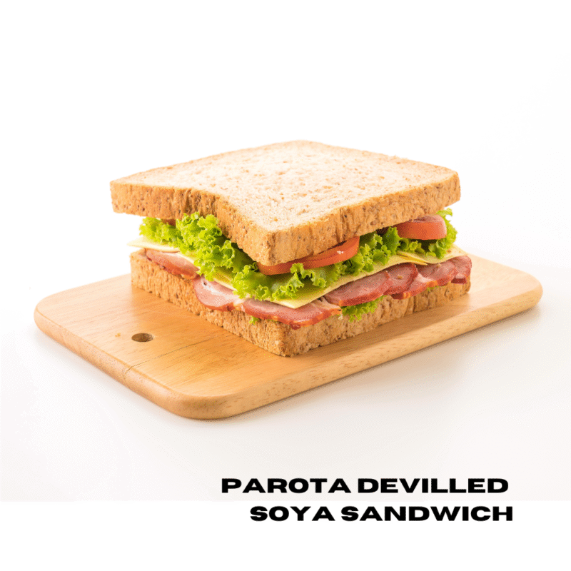 Parota Devilled Soya Sandwich